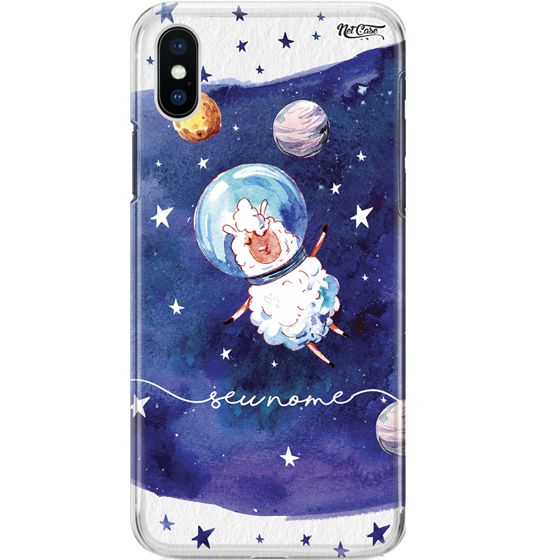 Capa Silicone NetCase Chapada Nome Space Sheep