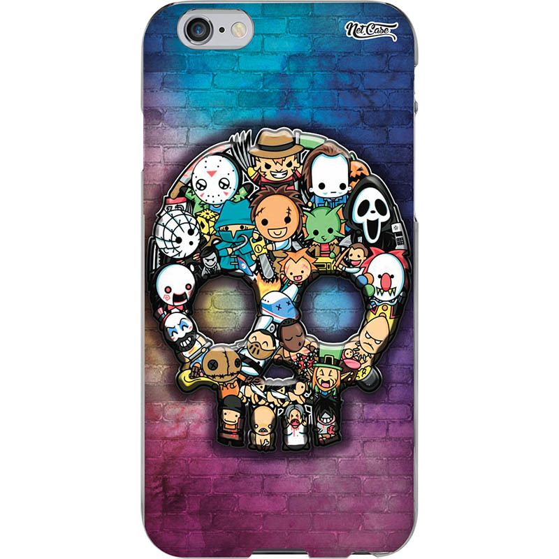 Capa Silicone NetCase Chapada Skull Comic