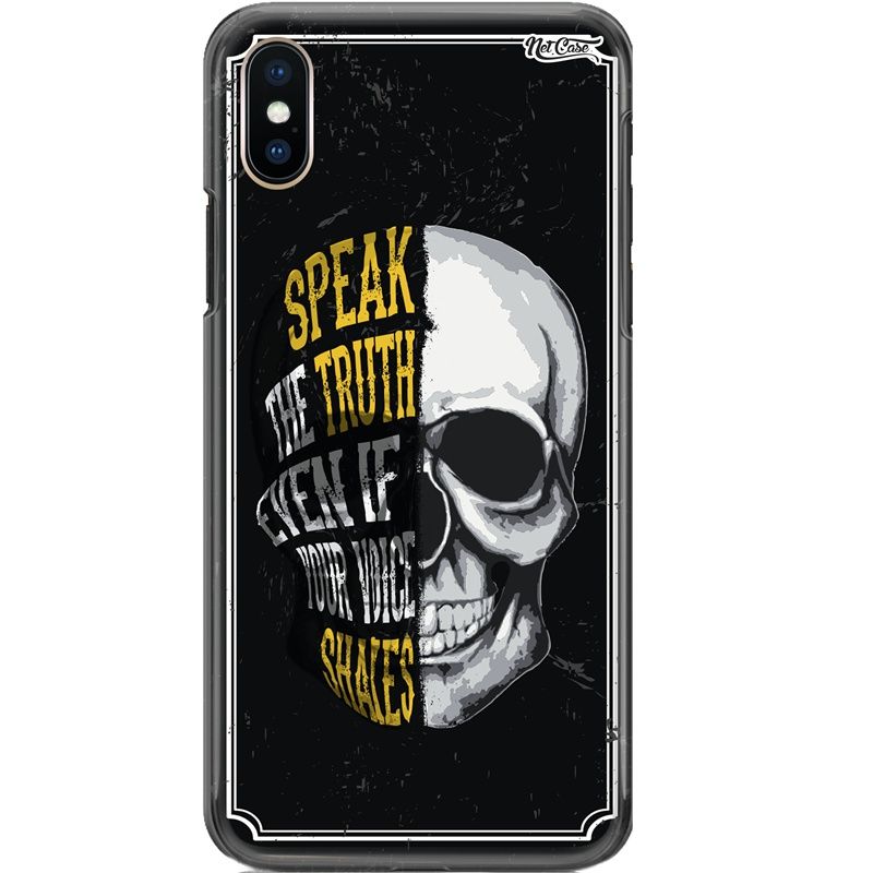 Capa Silicone NetCase Chapada Skull: Speak the Truth...