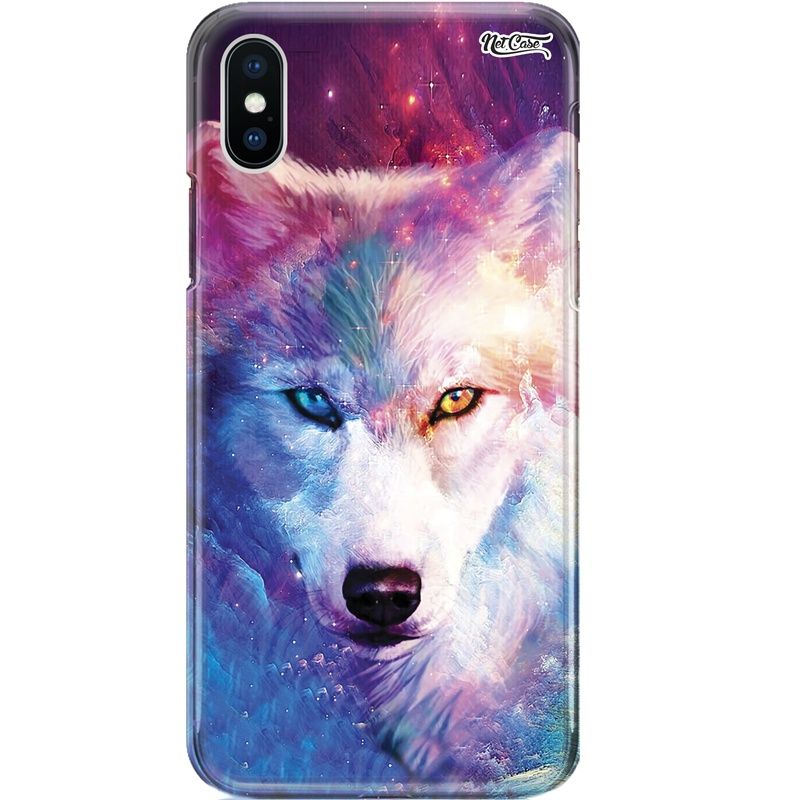 Capa Silicone NetCase Chapada Wolf: Colorful Eyes