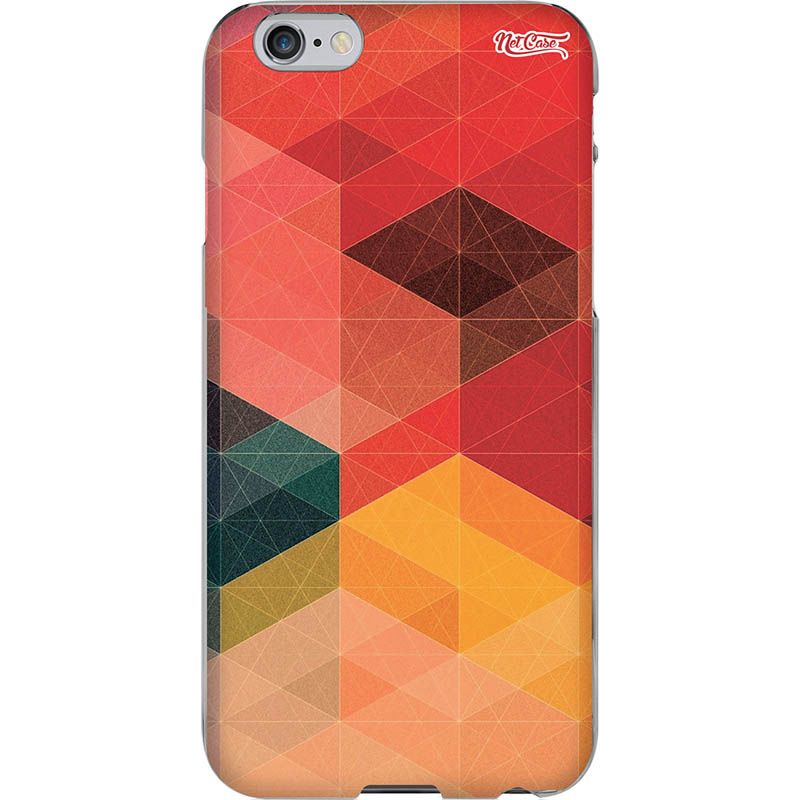 Capa Silicone NetCase Chapada Geométrica