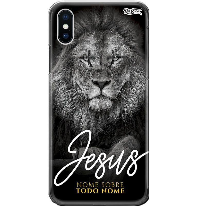 Capa Silicone NetCase Chapada Jesus: Nome Sobre Todo Nome