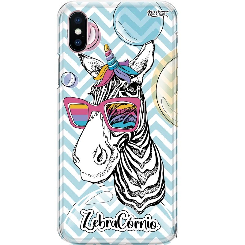 Capa Silicone NetCase Chapada Zebracórnio