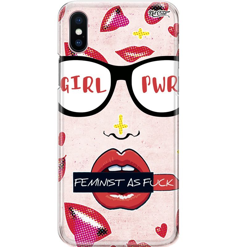 Capa Silicone NetCase Chapada Girl PWR: Feminist as F*ck