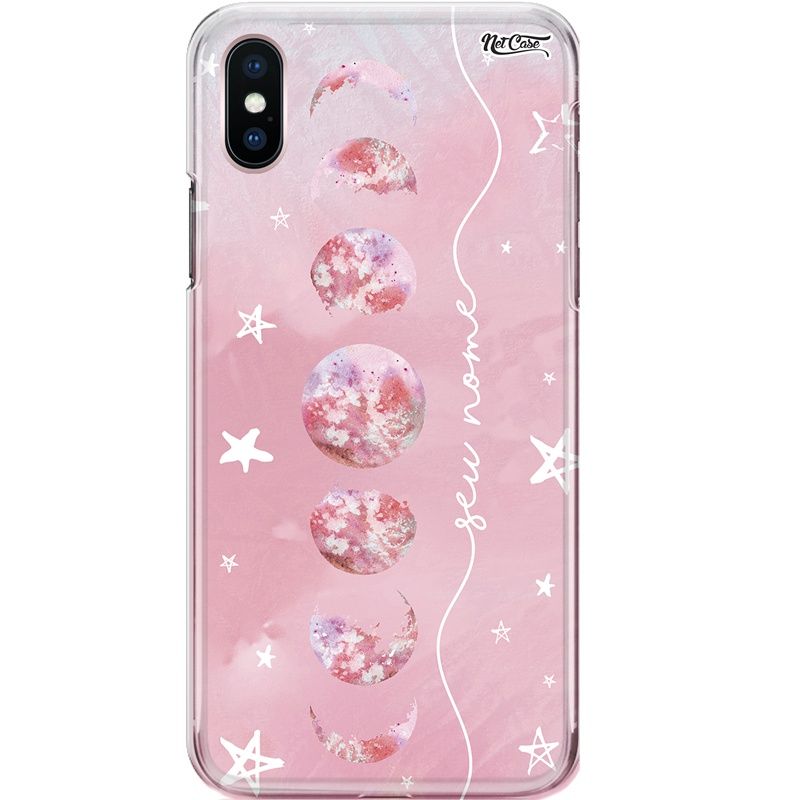 Capa Silicone NetCase Chapada Nome Moon Phases