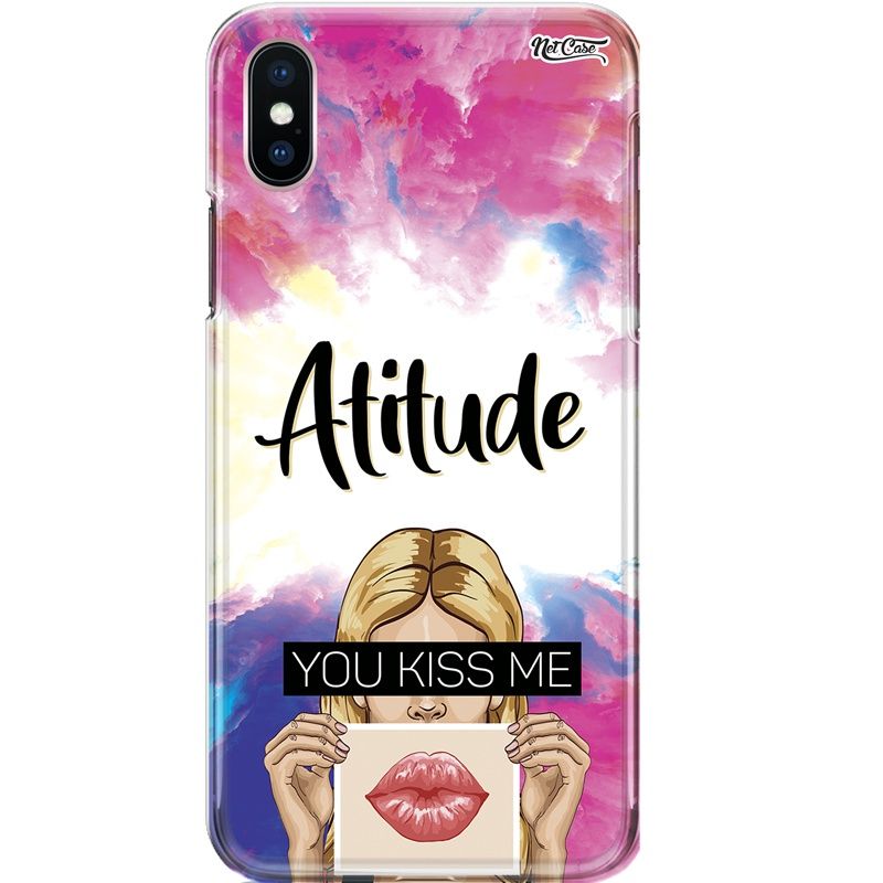 Capa Silicone NetCase Chapada Atitude: You Kiss Me