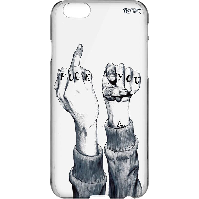 Capa Silicone NetCase Transparente F* You