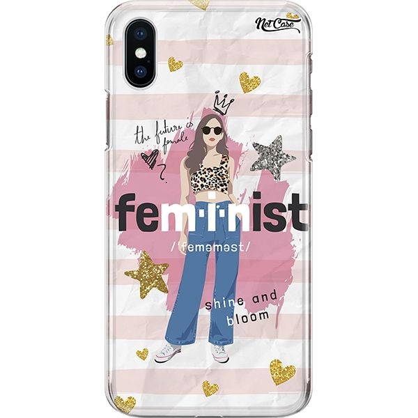 Capa Silicone NetCase Chapada Feminist: Shine and Bloom