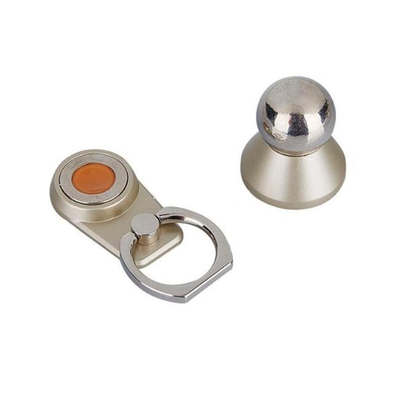 Suporte Pop Socket Magnético 2 em 1 - Dourado