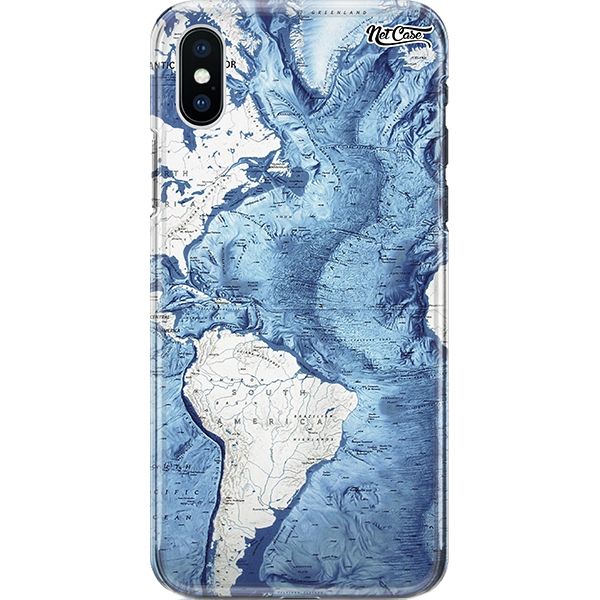 Capa Silicone NetCase Chapada World Map