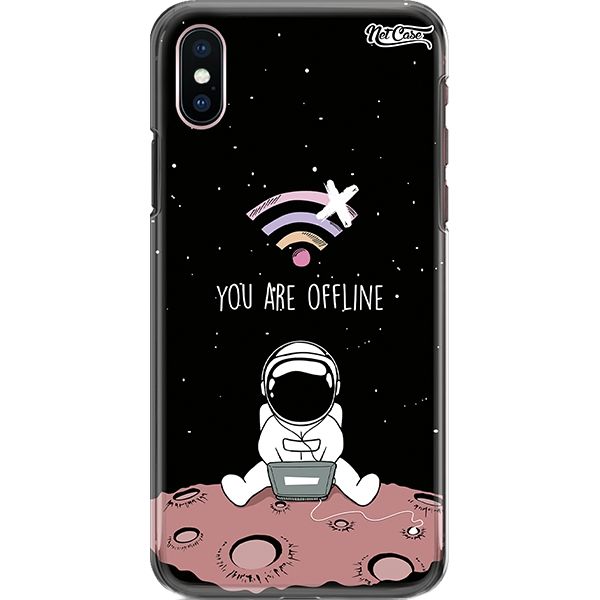 Capa Silicone NetCase Chapada Astronaut: You Are Offline
