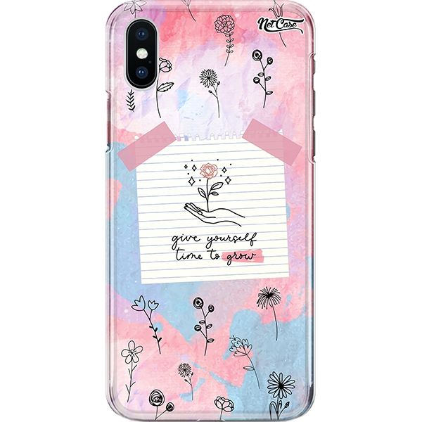 Capa Silicone NetCase Chapada Give Yourself Time to Grow