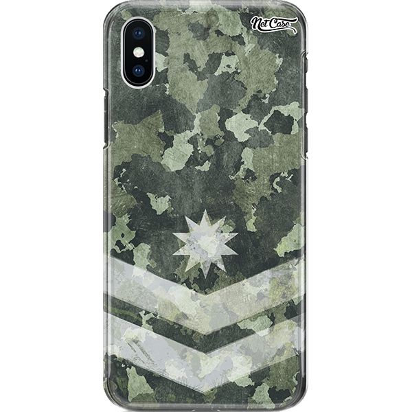 Capa Silicone NetCase Chapada Estrela: Camouflage Pattern