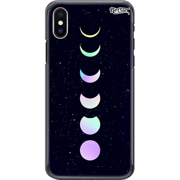 Capa Silicone NetCase Holográfica Moon Phases