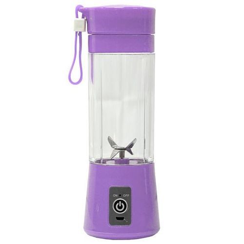 Mini Liquidificador Portátil 380ml - 2000mAh - Roxo