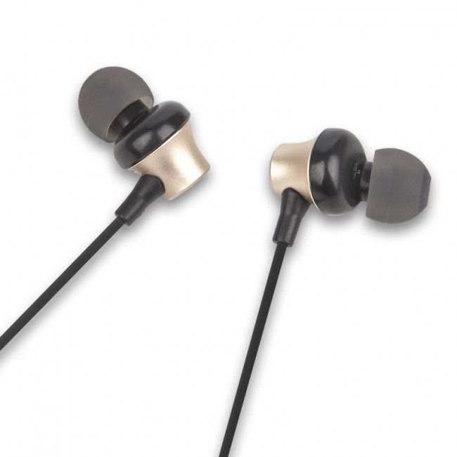 Fone de Ouvido Kimaster K750 - Dourado