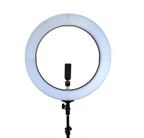 Ring Light 14'' com Tripé e Suporte - Iluminador de Led 
