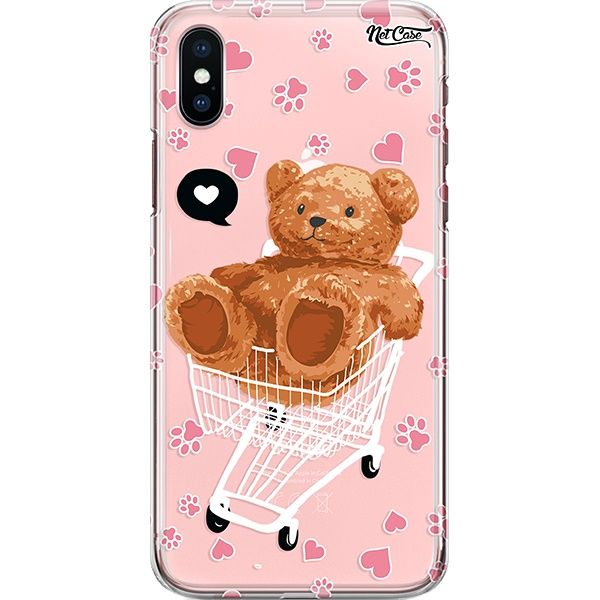 Capa Silicone NetCase Transparente Plush in Cart