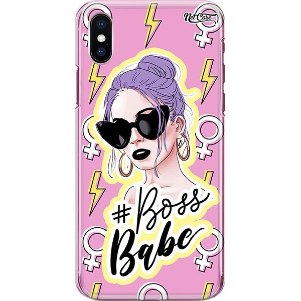 Capa Silicone NetCase Chapada #Boss Babe