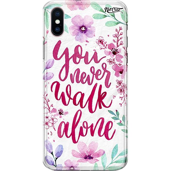 Capa Silicone NetCase Chapada Flores: You Never Wake Alone