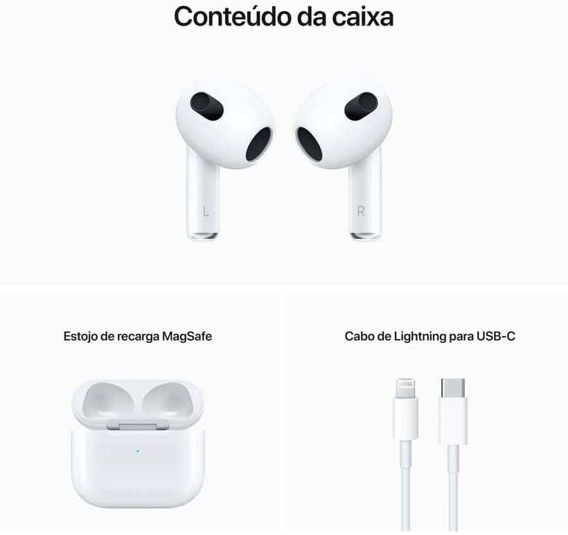 AirPods (3.ª geração) - 1ª Linha