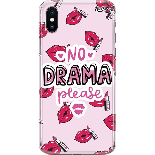 Capa Silicone NetCase Chapada Lipstick Mouths: No Drama Please