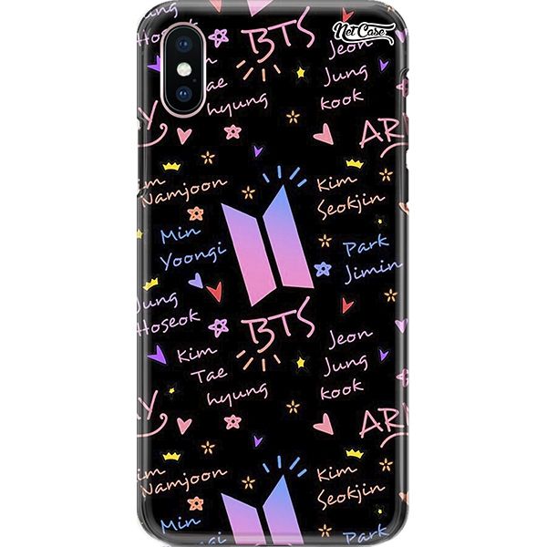 Capa Silicone NetCase Chapada Group Members BTS