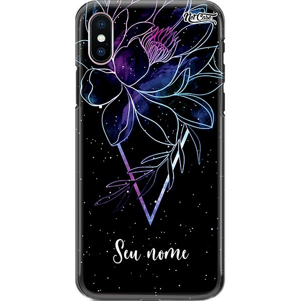 Capa Silicone NetCase Chapada Nome Constellations in Bloom