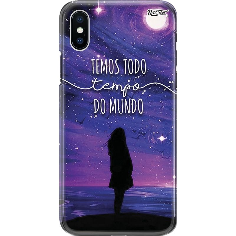 Capa Silicone NetCase Chapada Temos Todo Tempo do Mundo