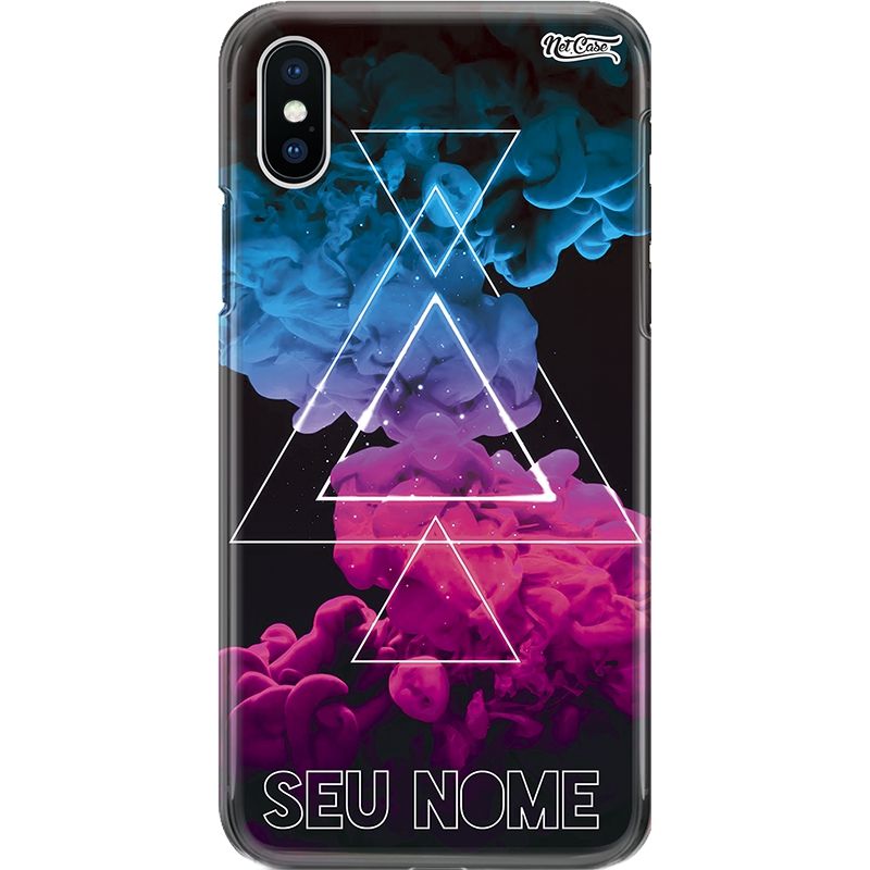 Capa Silicone NetCase Chapada Nome Set of Triangles