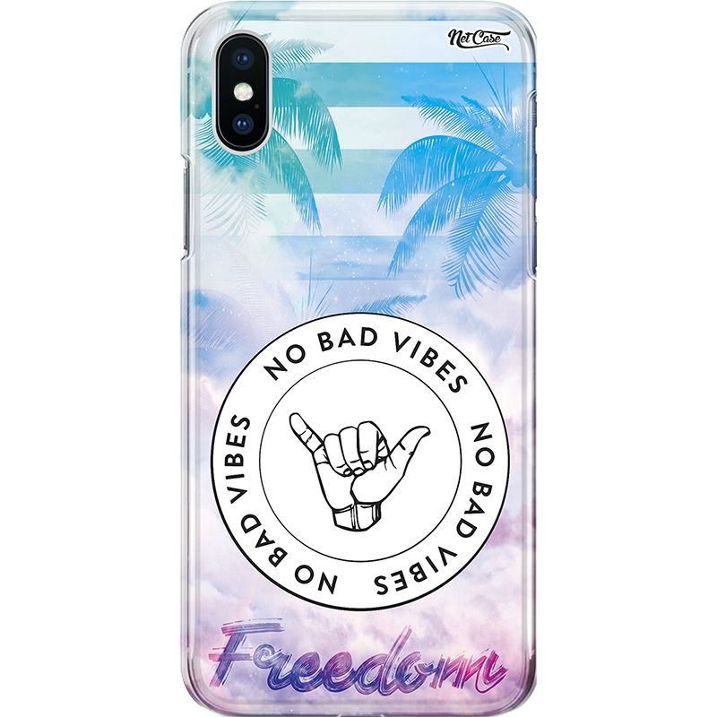 Capa Silicone NetCase Chapada No Bad Vibes Freedom