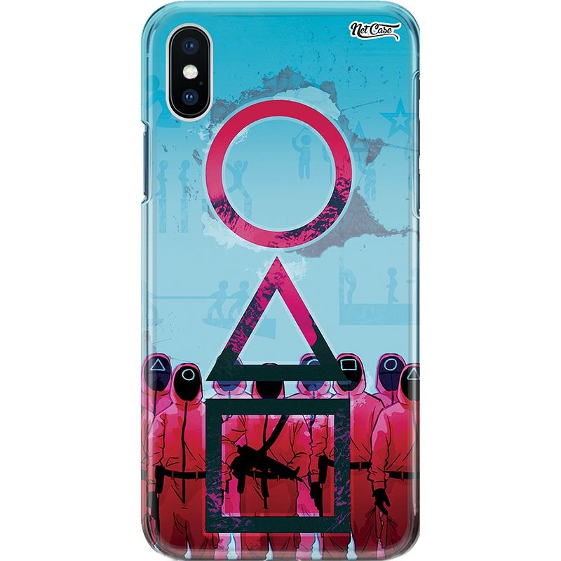 Capa Silicone NetCase Chapada R. 6: Squid Game Symbol