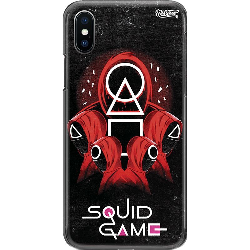 Capa Silicone NetCase Chapada R. 6: Squid Game The Front Man and Guards