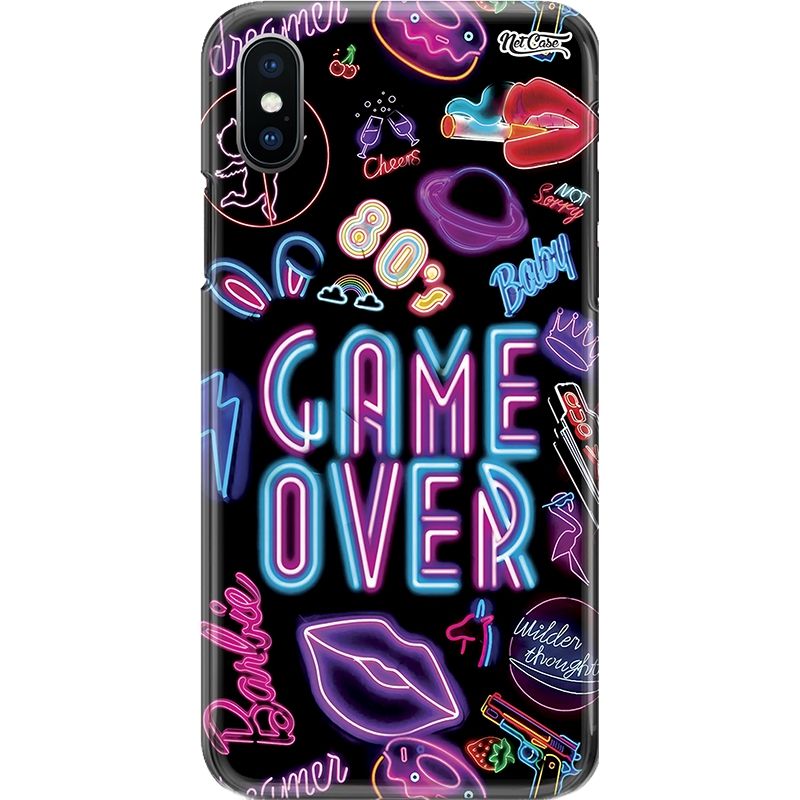 Capa Silicone NetCase Chapada Game Over Patches