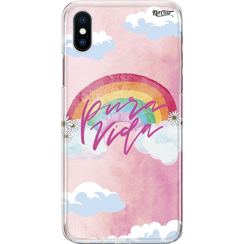 Capa Silicone NetCase Chapada Arco Íris Pura Vida
