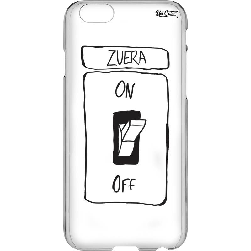 Capa Silicone NetCase Transparente Zueira On/Off