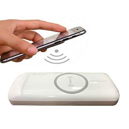 Carregador por Indução Usb Dual Kaidi - KD-790 - 20000mAh - Branco 