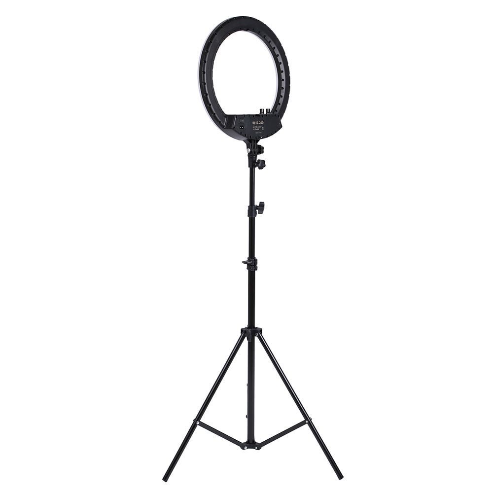 Ring Light 18'' com Tripé e Suporte Lucacell - Iluminador de Led 