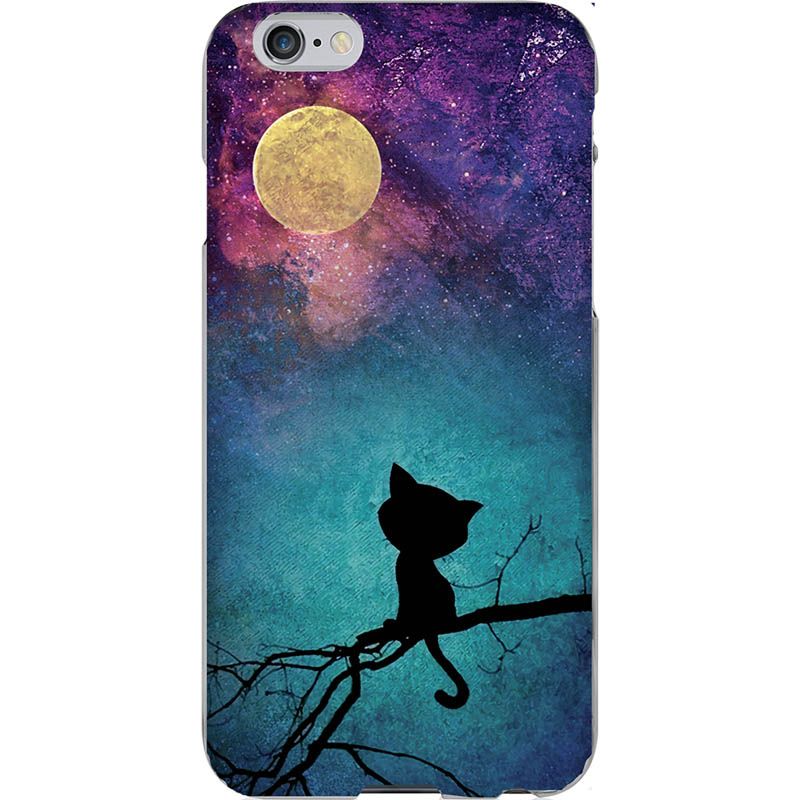 Capa Silicone NetCase Chapada Cat On Moon