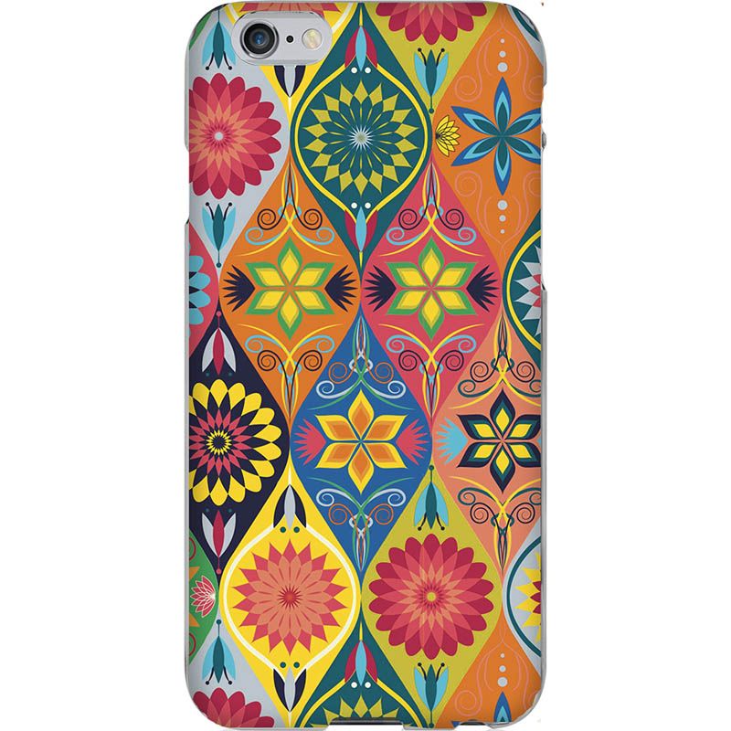 Capa Silicone NetCase Chapada Símbolos Floral