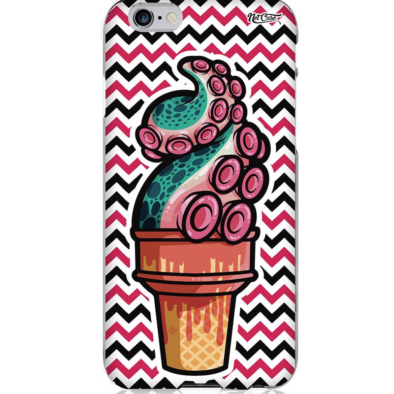 Capa Silicone NetCase Chapada Tentacle Ice Cream