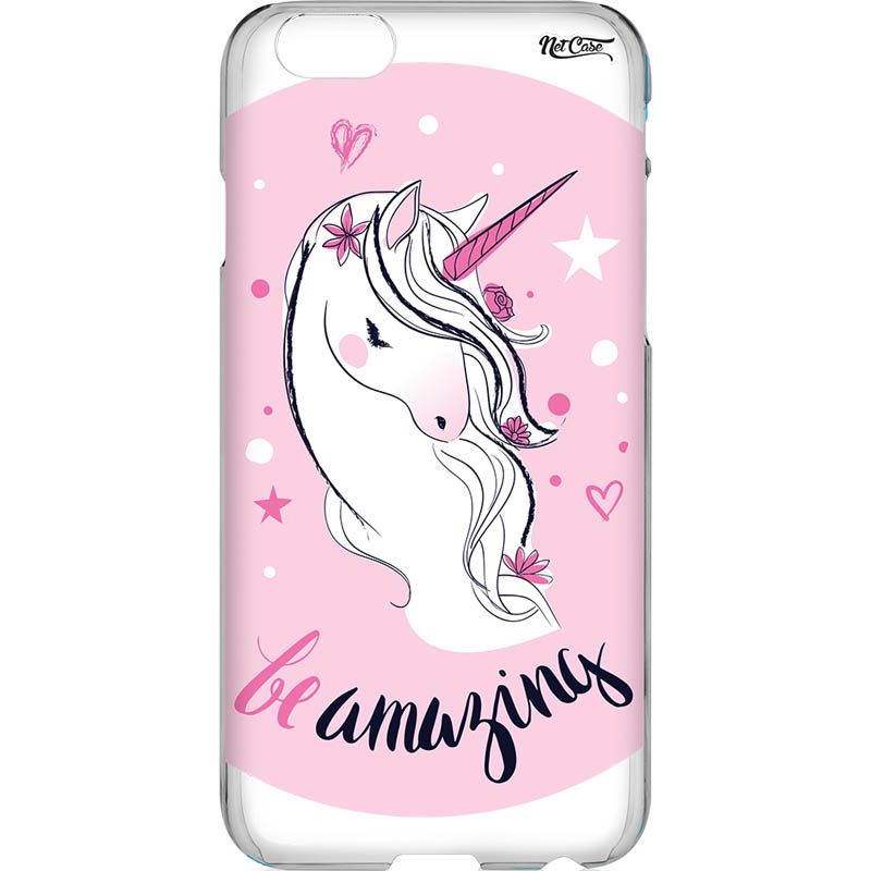 Capa Silicone NetCase Transparente Be Amazing