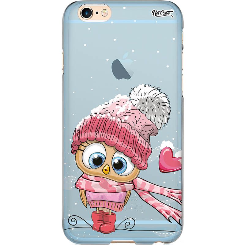 Capa Silicone NetCase Chapada Corujinha Inverno