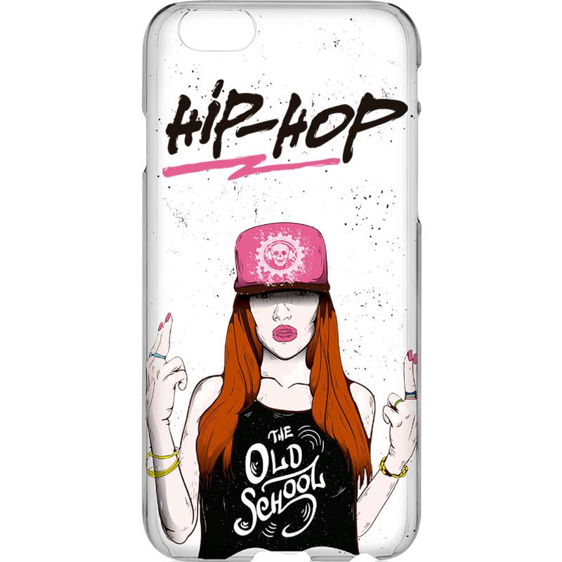 Capa Silicone NetCase Transparente Hip-Hop Old School