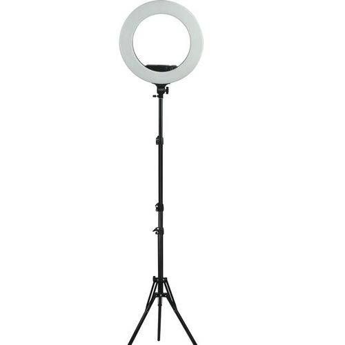 Ring Light 14'' com Tripé e Suporte - Iluminador de Led 