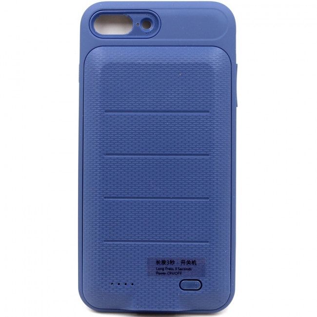 Capa Carregadora Ample Backpack Baseus para IPhone 7 Plus - 3650mAh - Azul Marinho