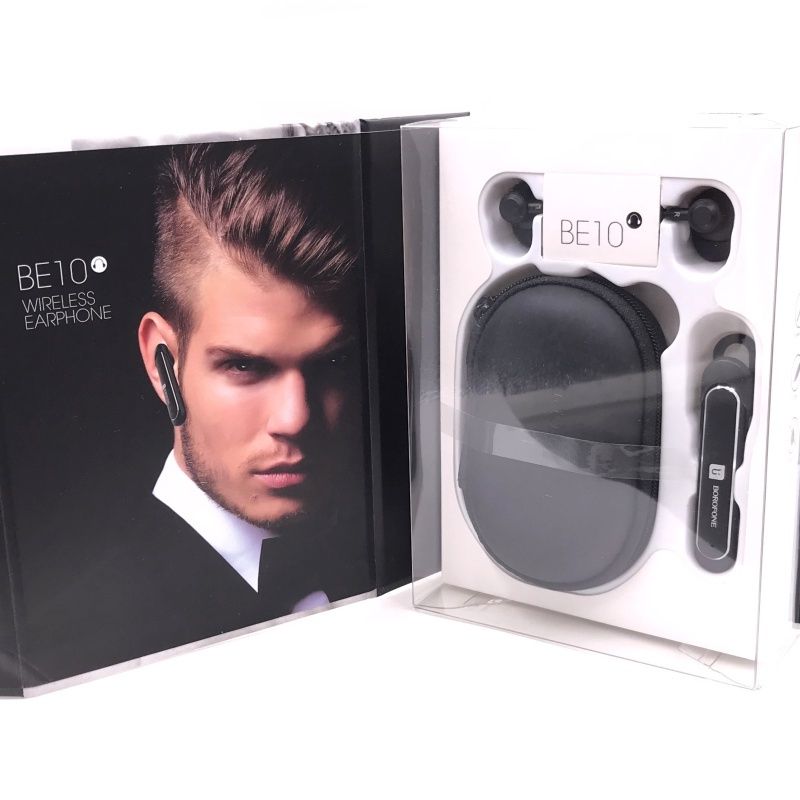 Fone de Ouvido Bluetooth Borofone 2 em 1 BE10 - Preto