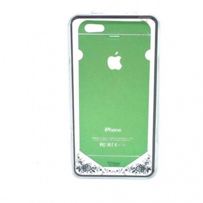 Película de Vidro Temperado Frente e Verso para IPhone 5G/5S/5C - Verde