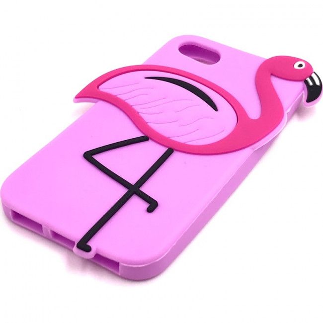 Capa Borracha Flamingo Lilás