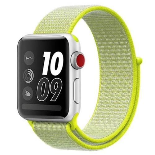 Pulseira Nylon Loop Color para SmartWatch 38mm - Verde Neon